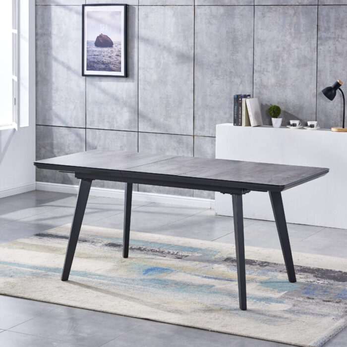 Готовый комплект стол DT9001 и стулья Marvin(экокожа или текстиль) 4 штуки